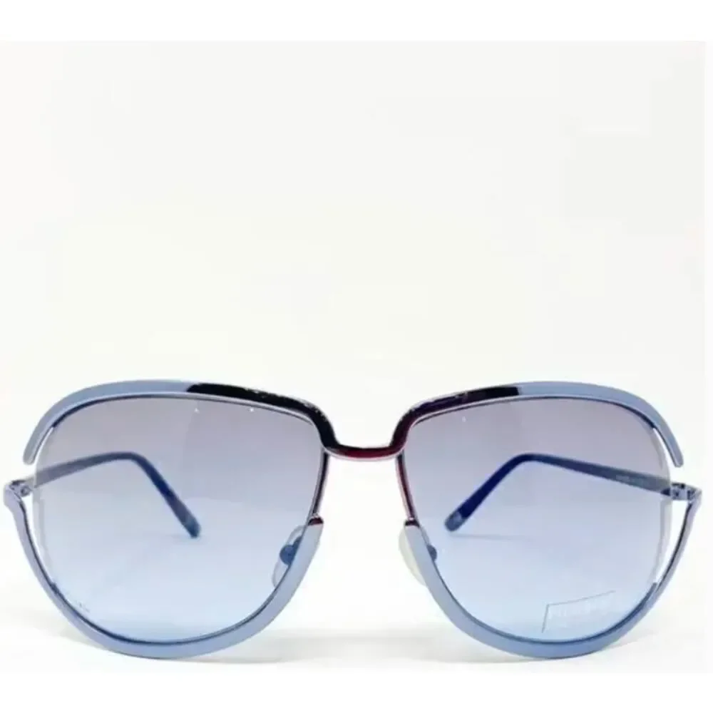 PILGRIM Women's Cobalt Aviator Oversized Sunglasses NIB 145